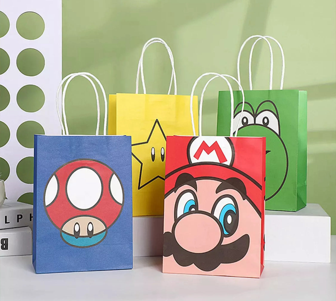 32 Dulceros Party Candy Favor Bags Video Juego