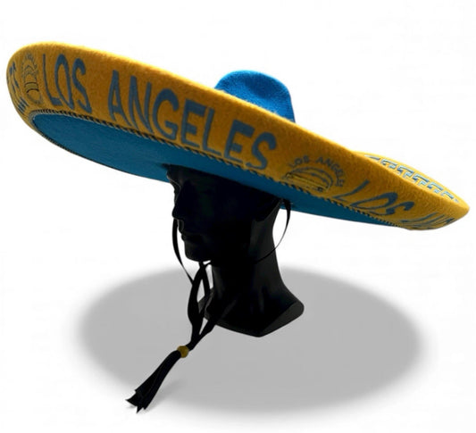 Los Angeles Chargers Mexican Charro Hat Sombrero Mariachi Adult One Size