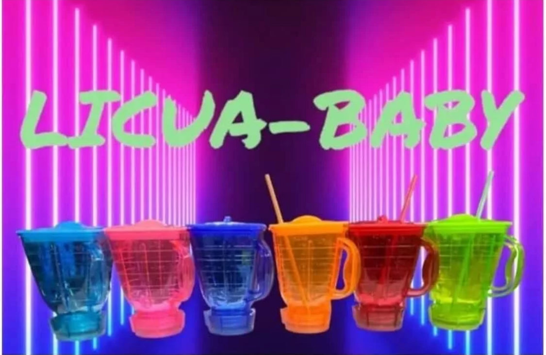 Licuachela Mini Vasos Micheladas 750ml Random Colors 10 Party Cups (10Vasos)