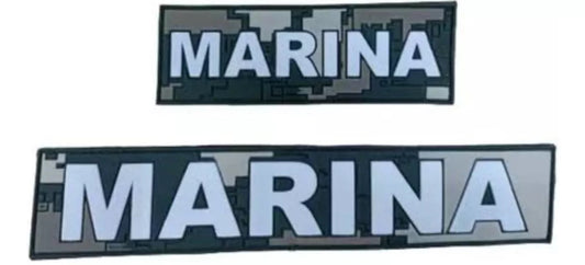 3D PVC Marina De México Tactical Patch Rubber Military Hook and Loop Vest Patch