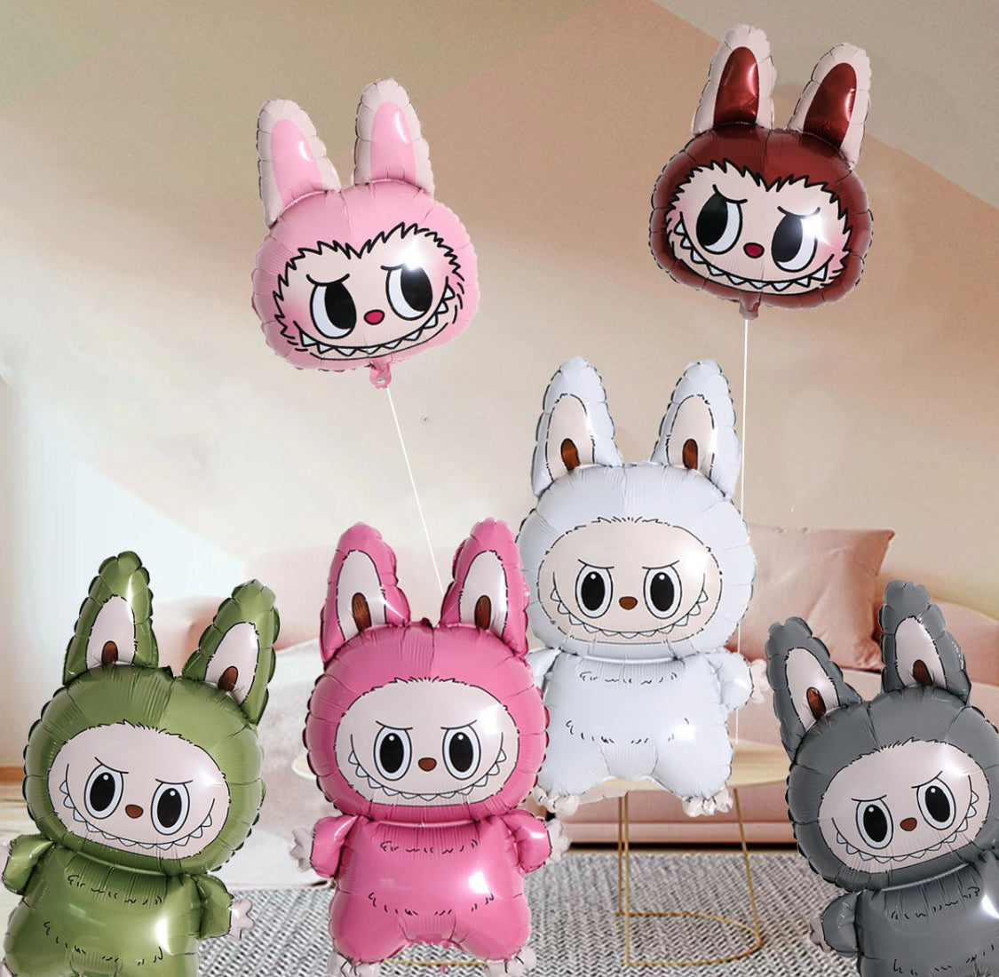 8 Pcs. Globos de Fiesta Cumpleaños Birthday Party Balloons!