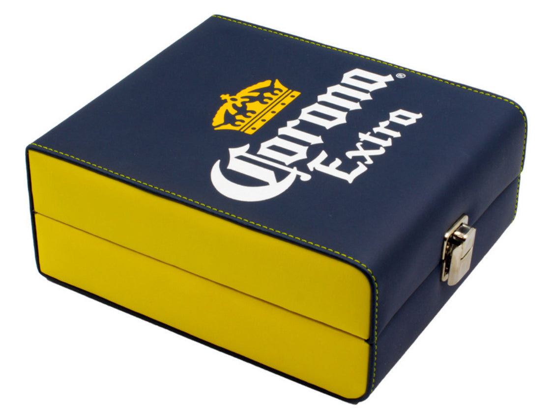 Dominoes Corona Set Special Edition + Poker Cards + Dice Set