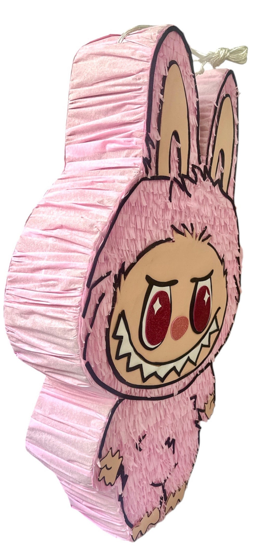 Piñata Monster Doll Theme Birthday Party Pink 80cm x 40cm