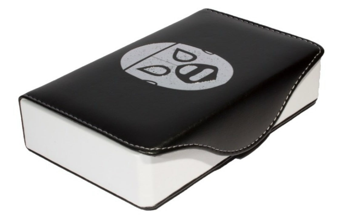 Dominoes Set Lucha Libre Hijo Del Santo México in Faux Leather Case Domino