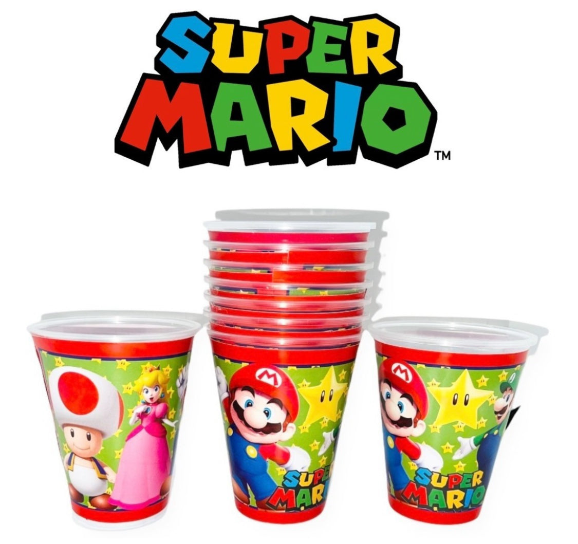 10 Guests Invitados Party Kit Vasos, Platos, Dulceros y Mas!