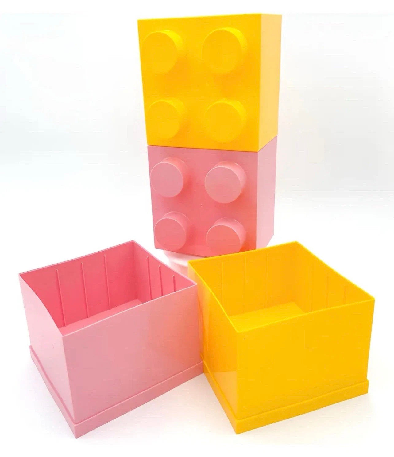 Lego Brick Dulcero Plastic Table Centerpiece Party Favor Random Colors 10pc