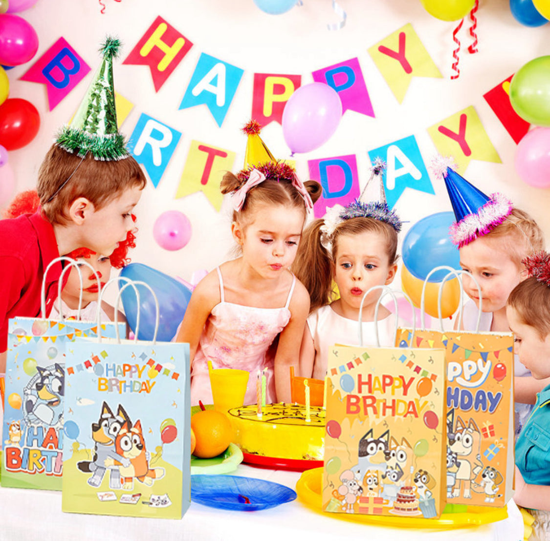 25 Dulceros Party Candy Favor Bags Perritos