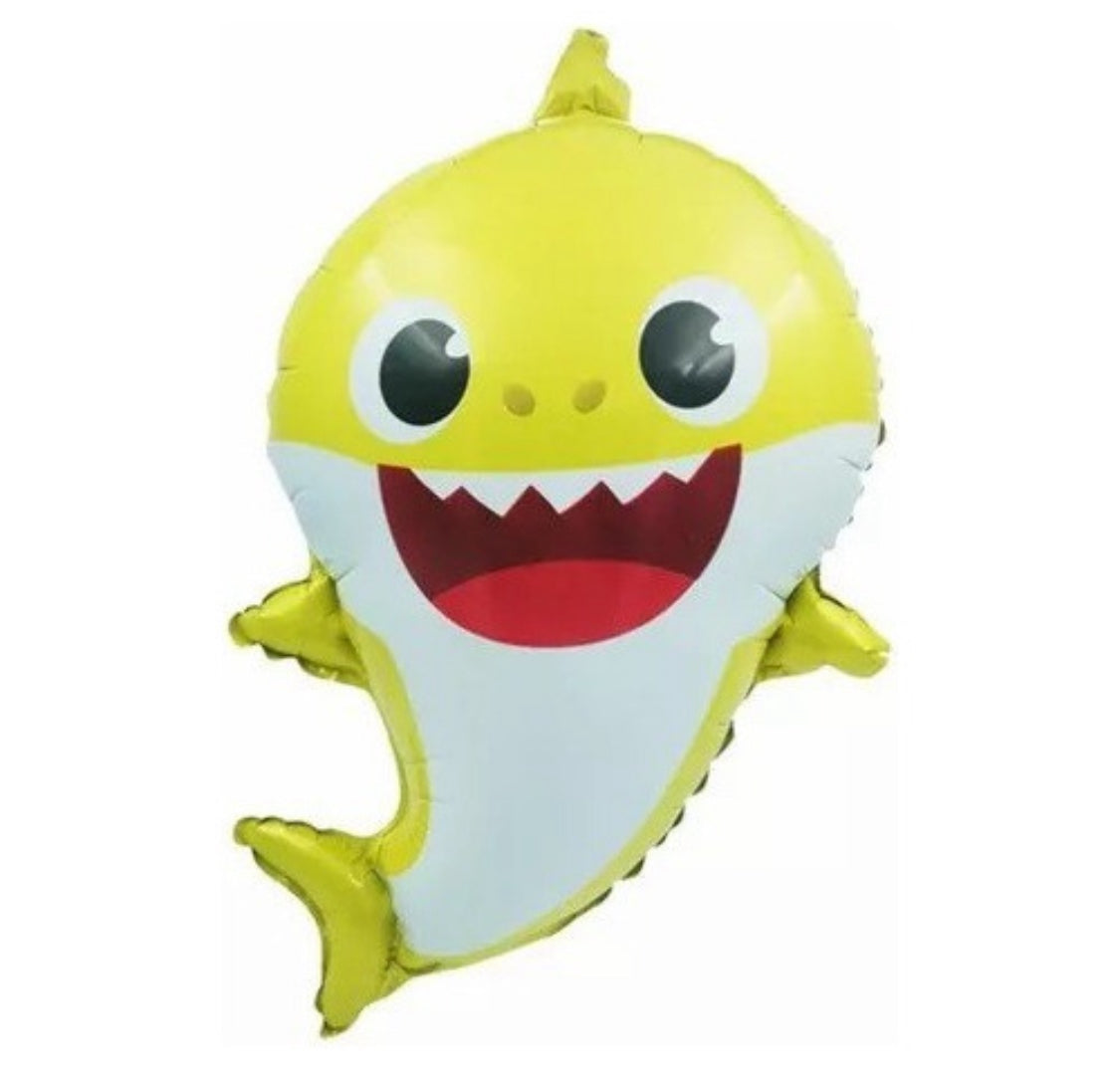 12 Pcs. Balloons Globos de Tiburoncitos Fiesta Cumpleaños Birthday Party