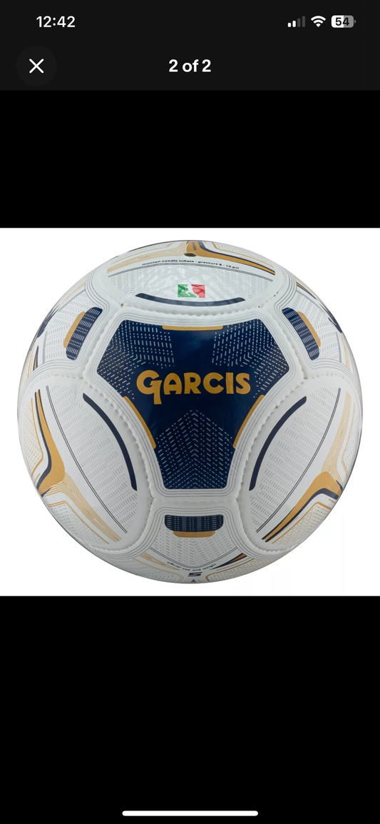 Garcis Soccer Ball Pelota #5 México 14 Paneles. Balón Oficial Mexicano Tlaloc