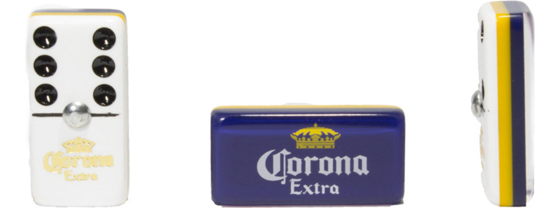 Dominoes Corona Set Special Edition + Poker Cards + Dice Set