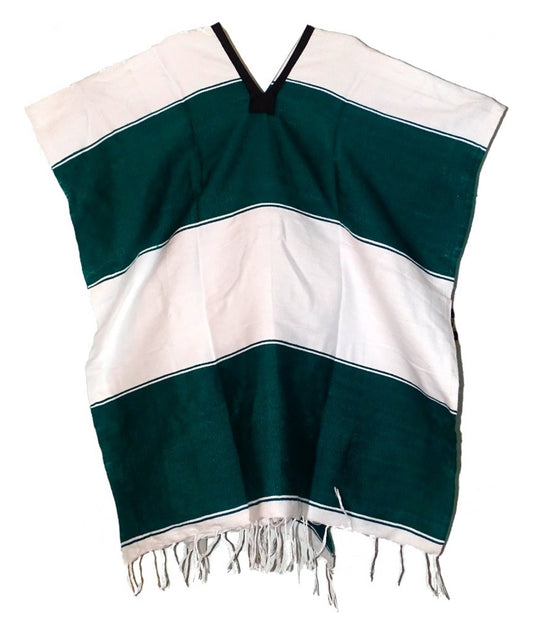 Santos Laguna Jorongo Sarape Mexican Poncho Artesanal Winter