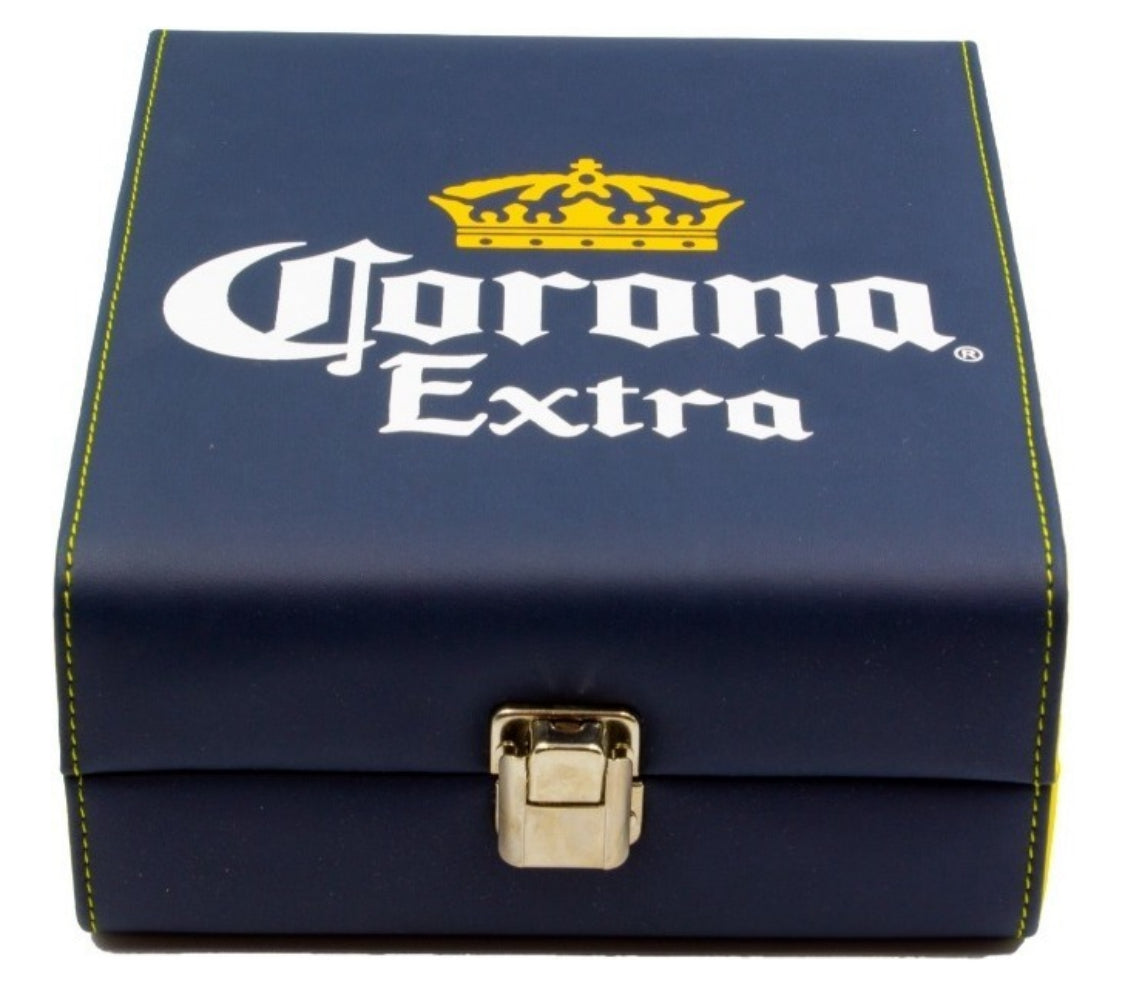 Dominoes Corona Set Special Edition + Poker Cards + Dice Set