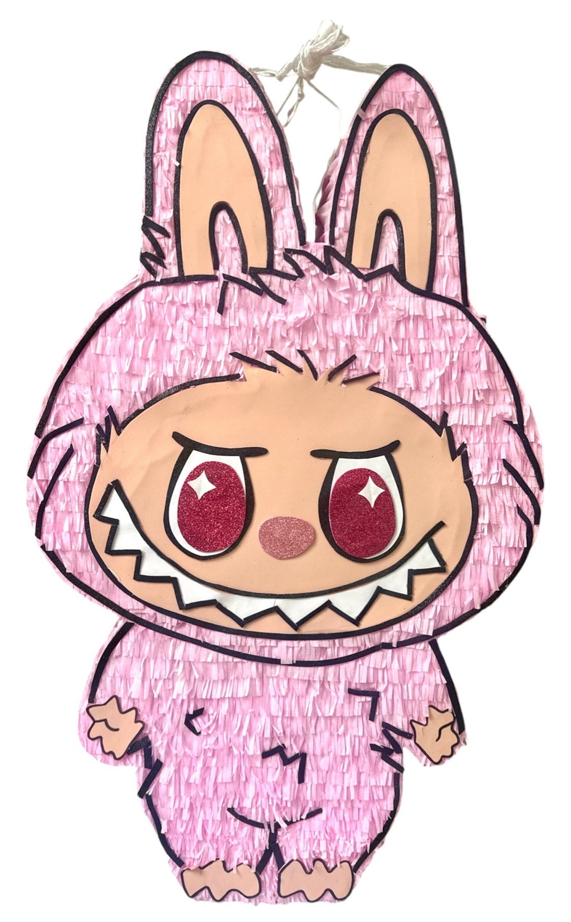 Piñata Monster Doll Theme Birthday Party Pink 80cm x 40cm