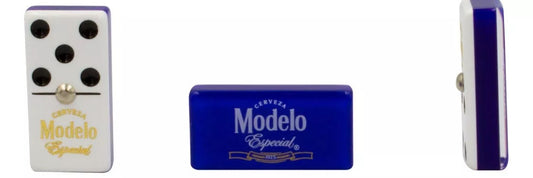 Professional Domino Set "Modelo Especial" in Faux Leather Box.