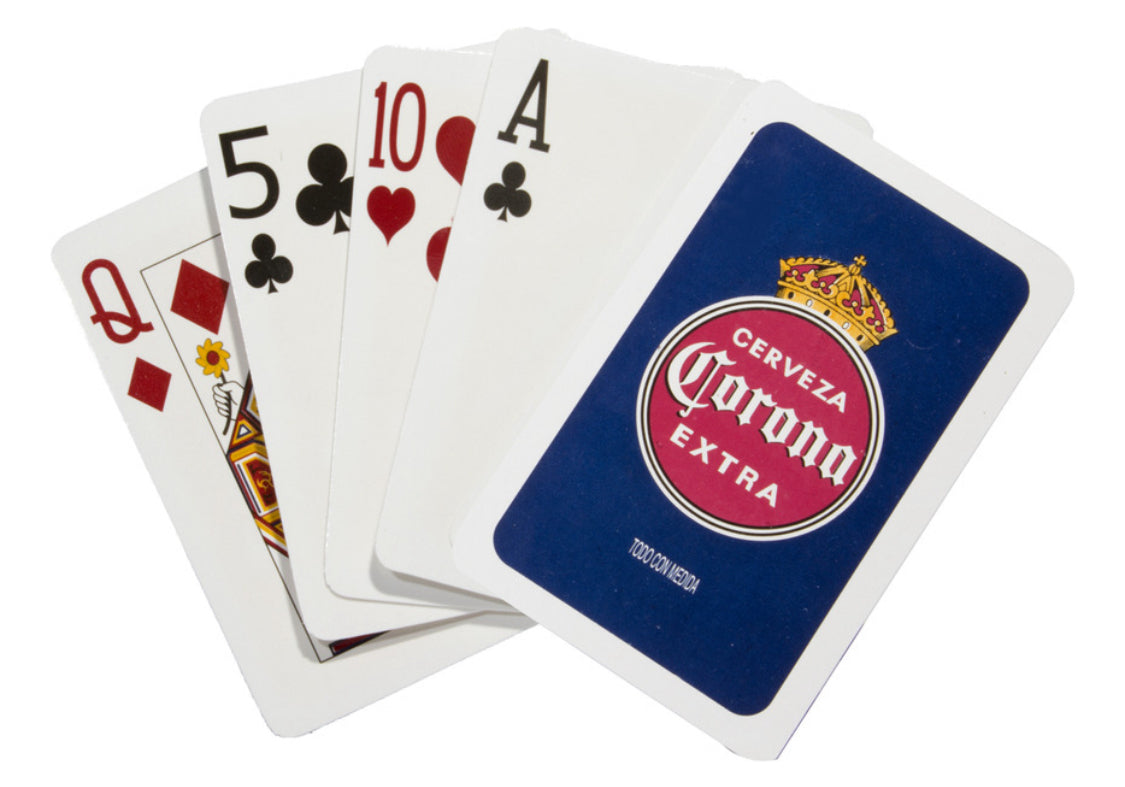 Dominoes Corona Set Special Edition + Poker Cards + Dice Set