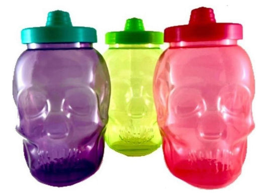 Skull Cup Calavera Cup W/Lid Party Cup Mixed Drinks Michelada Margarita 10 Pack