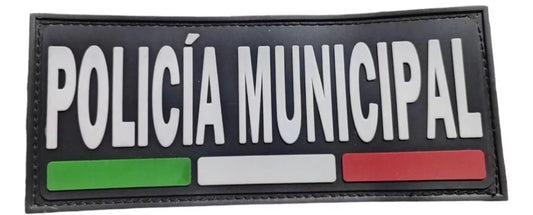 Policía Municipal Bullet Proof Vest Tactical Fastener Patch Para Chaleco Policia