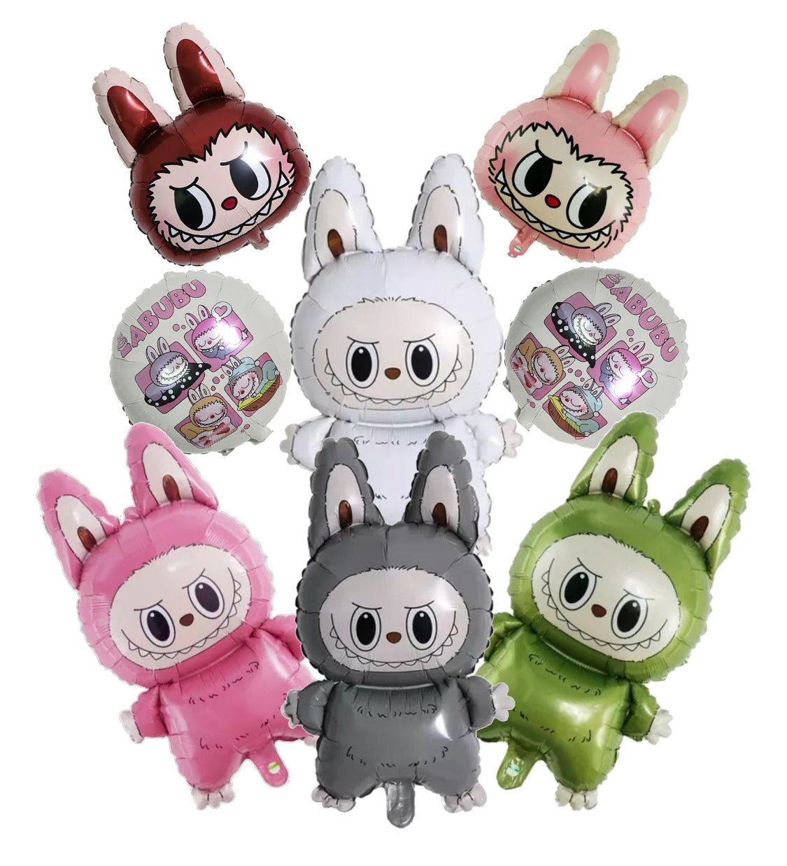 8 Pcs. Globos de Fiesta Cumpleaños Birthday Party Balloons!