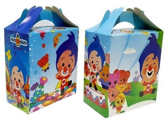 50 Dulceros Party Candy Box Favor Tema Payasito