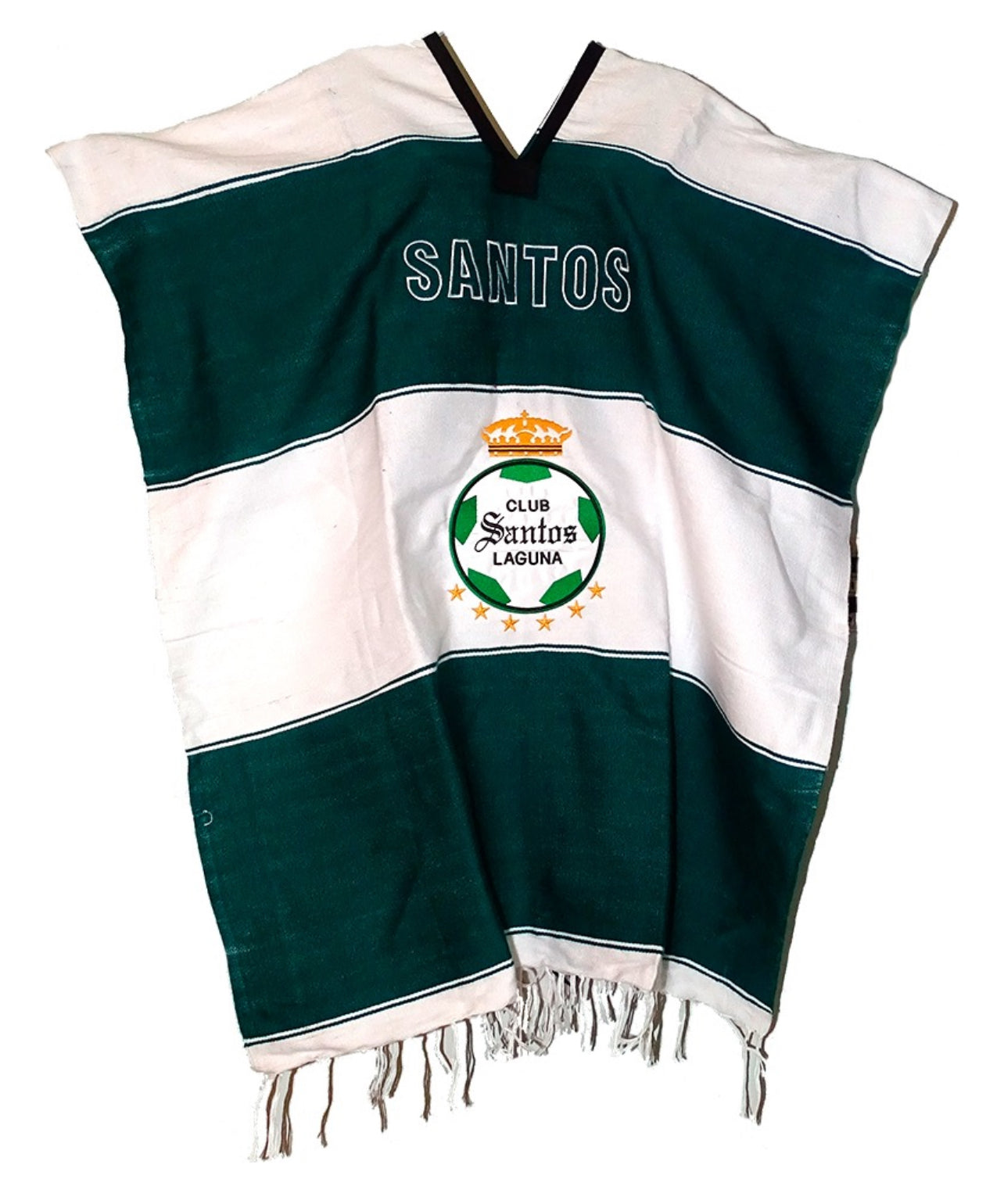 Santos Laguna Jorongo Sarape Mexican Poncho Artesanal Winter