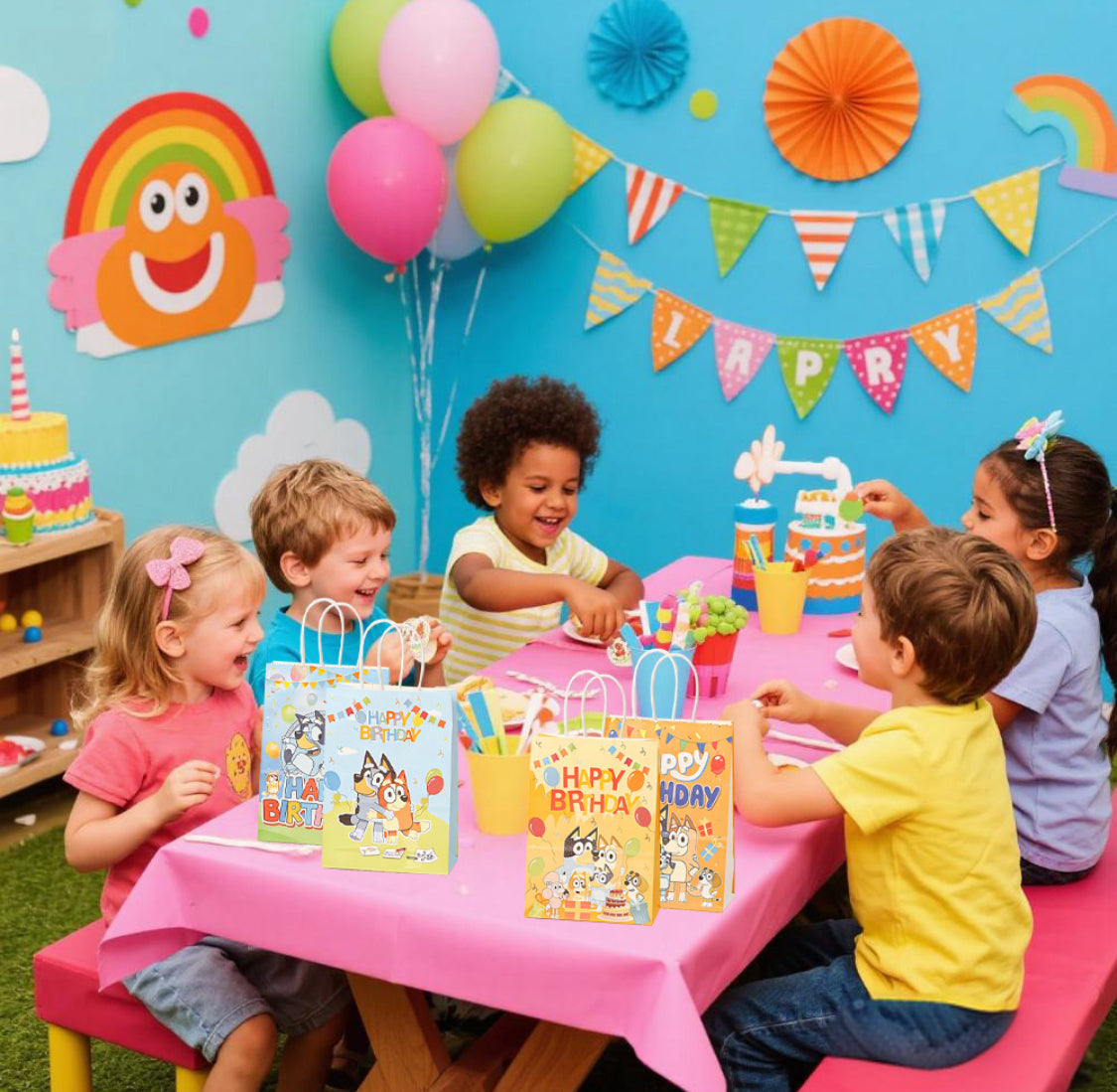 25 Dulceros Party Candy Favor Bags Perritos