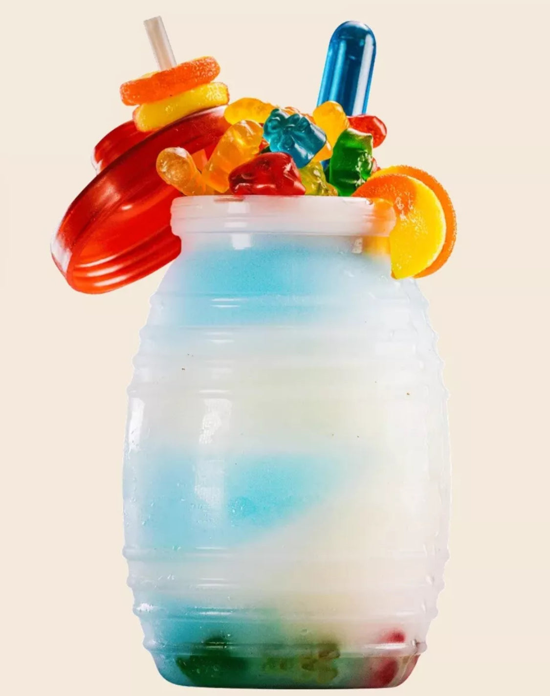 Vitroleros Aguas Frescas Plastic Set Of 20 Vitroleros 2 Liter Random Colors 64oz