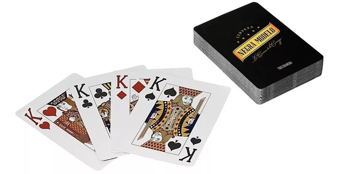 Dominoes Corona Set Special Edition + Playing Cards Modelo Domino