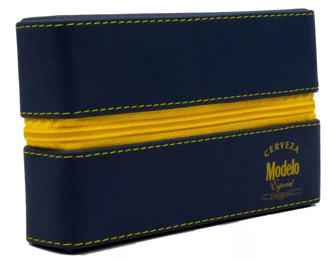 Professional Domino Set "Modelo Especial" in Faux Leather Box.