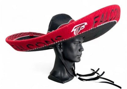 Atlanta Falcons Mexican Charro Hat Sombrero Mariachi Adult One Size