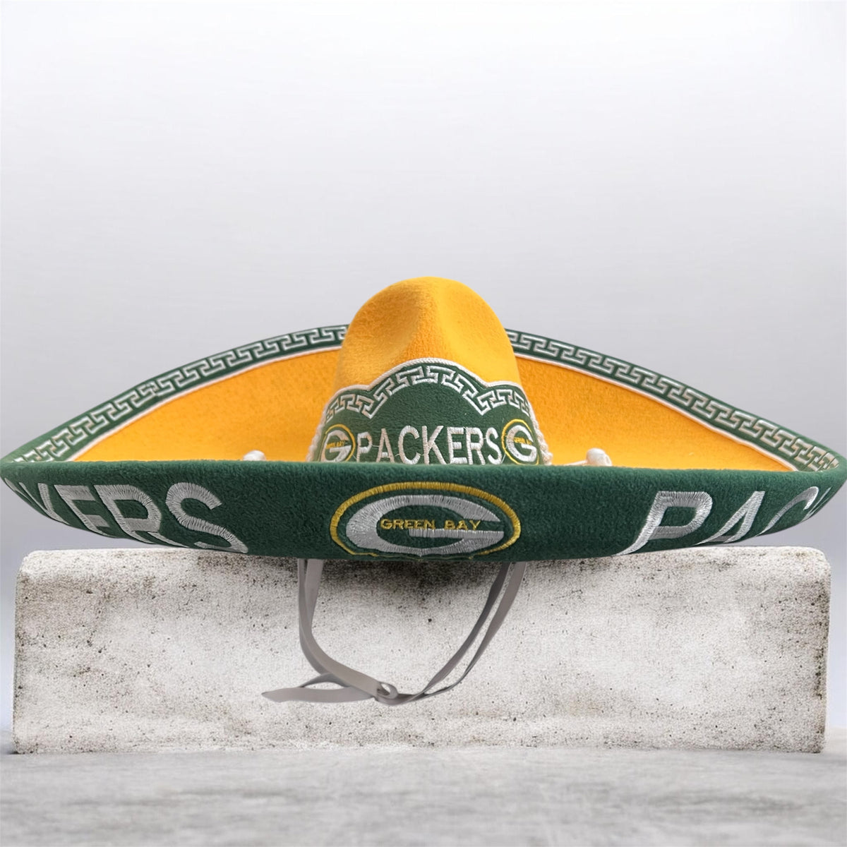 Green Bay Packers Mexican Charro Hat Sombrero Mariachi Adult One Size