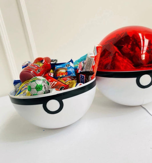Pokemon Pokeball Dulcero Birthday Party Candy Favor 10 Pokeballs