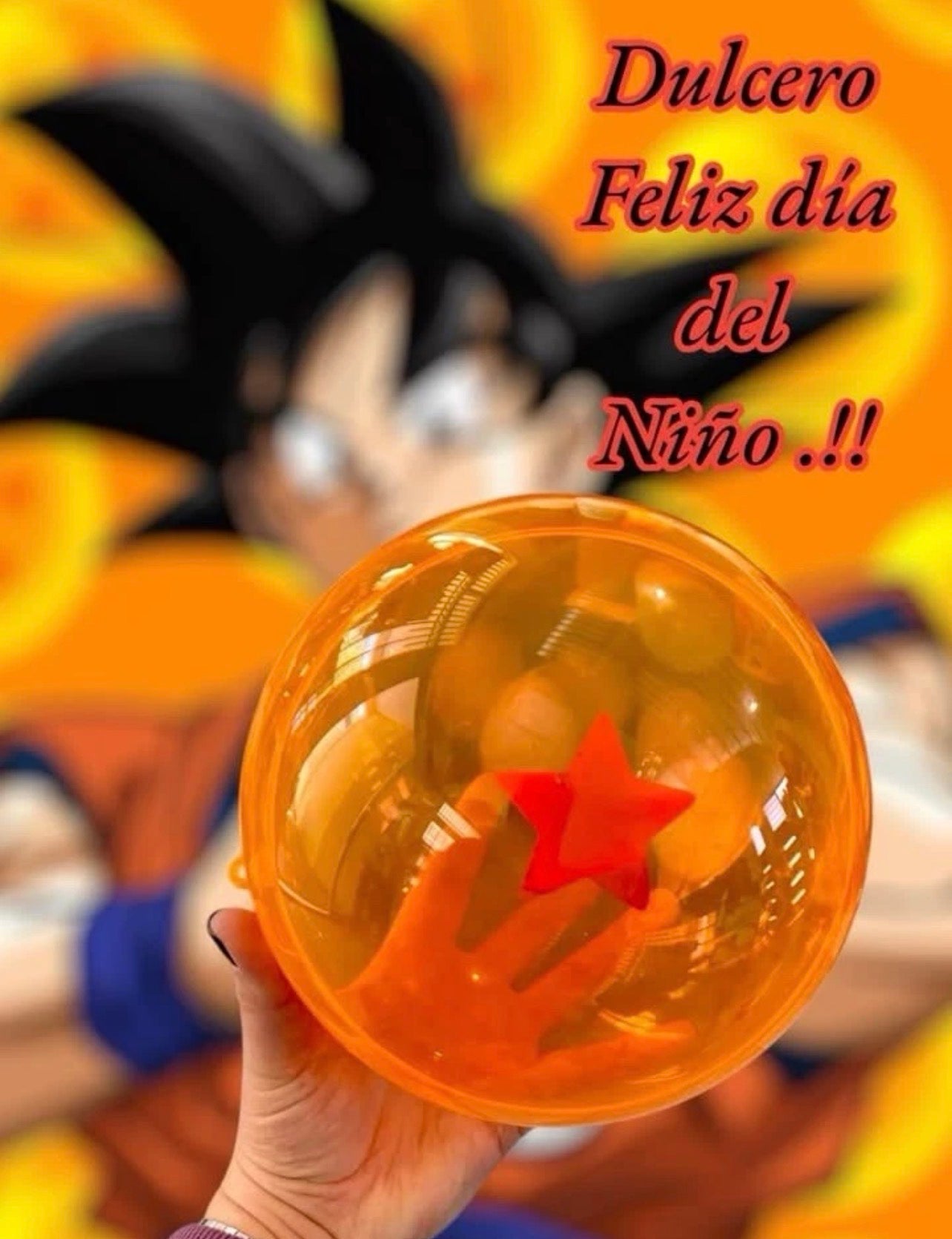 Dragon Ball Dulcero Birthday Party Candy Favor 10 Dragon Balls Esferas De Dragon