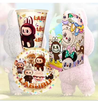 30 Guests Invitados Party Kit. Vasos, Platos y Dulceros. New Product!