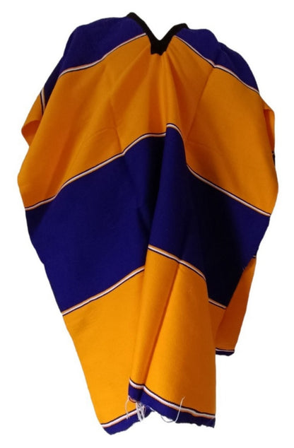 Minnesota Vikings Jorongo Sarape Poncho Artesanal Winter