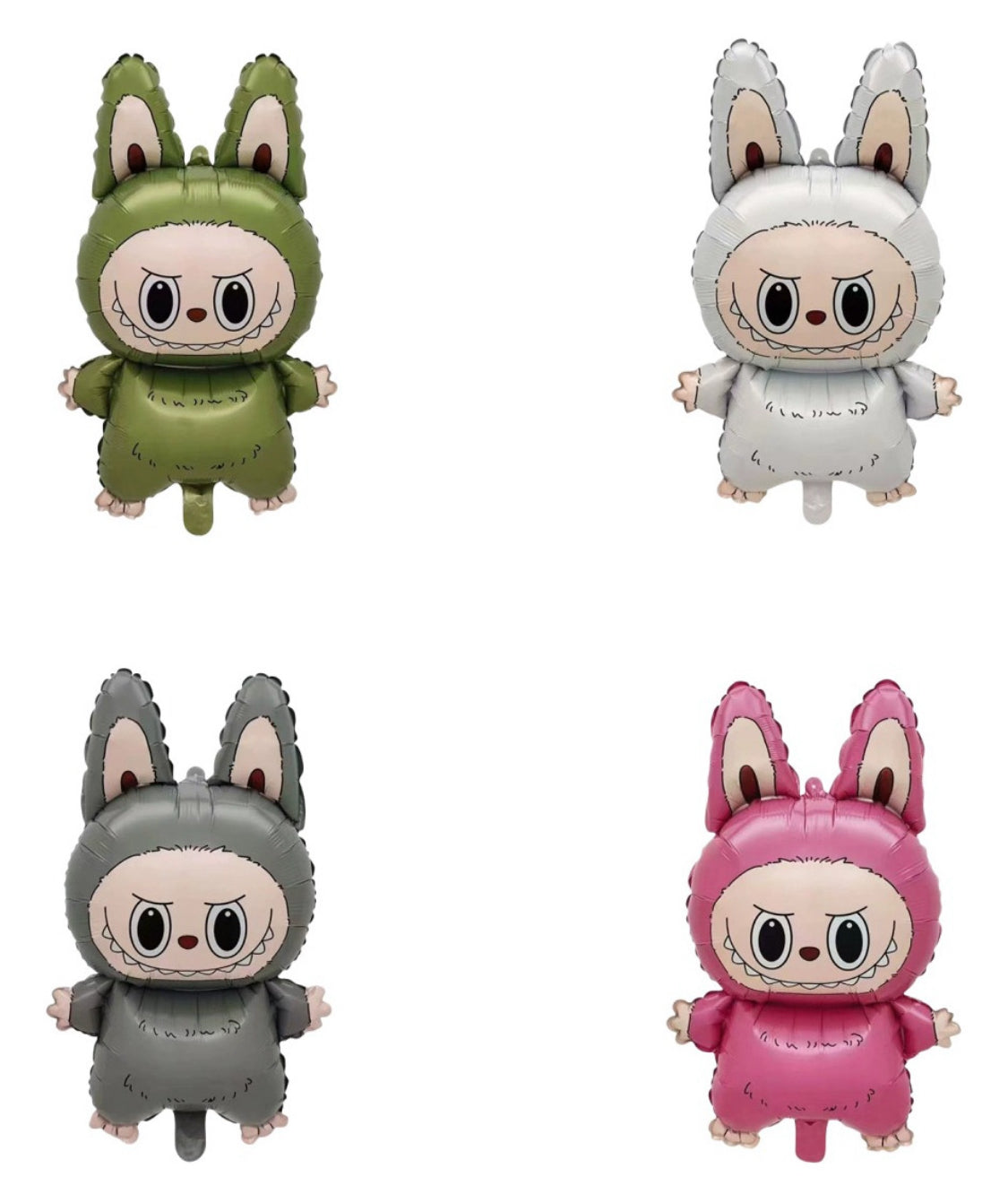 6 Pcs. Globos de Fiesta Cumpleaños Birthday Party Balloons!
