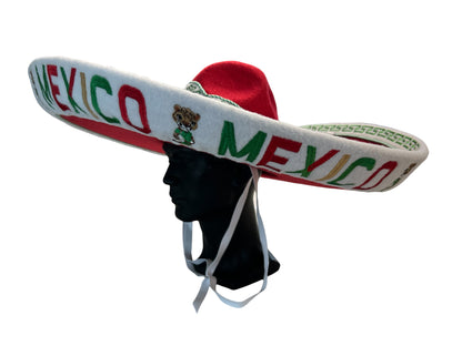 Mexico USA Canada FIFA World Cup Charro Hat OSFA Sombrero Copa del Mundo Red