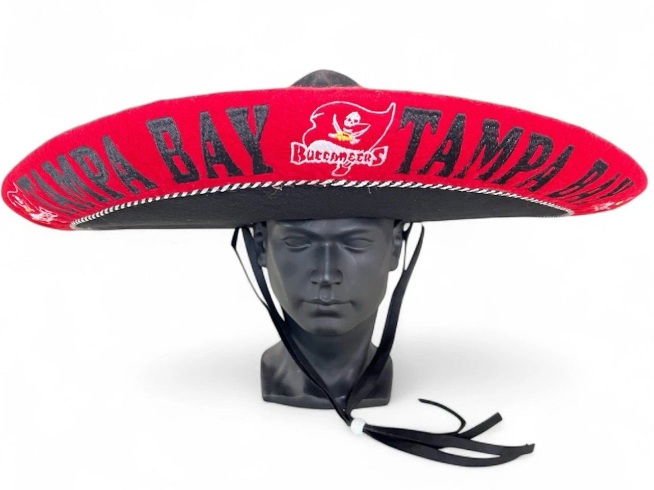 Tampa Bay Buccaneers Mexican Charro Hat Sombrero Mariachi Adult One Size