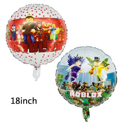 8 Pcs. Balloons Globos Kit de Fiesta Cumpleaños Birthday Party Video Game