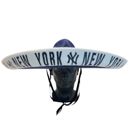 New York Yankees Baseball Mexican Charro Hat Sombrero Mariachi Adult One Size NY