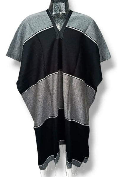 Las Vegas Raiders Jorongo Sarape Poncho Artesanal Winter