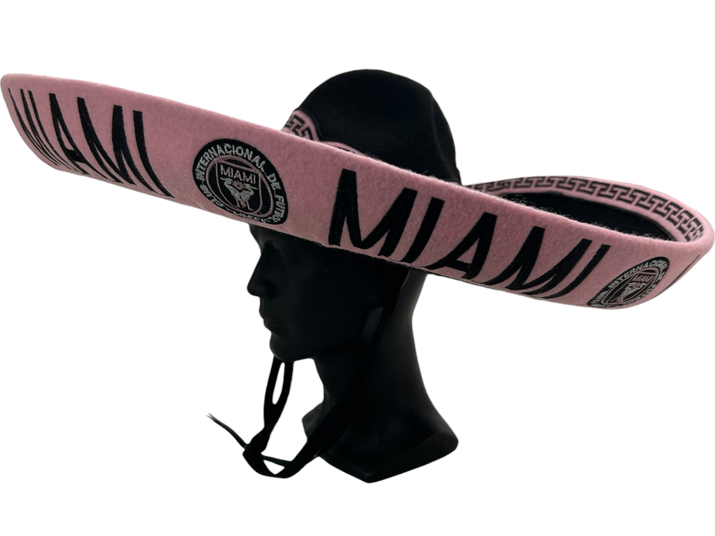 Inter Miami Futbol Soccer Mexican Charro Hat Sombrero Mariachi Adult One Size MLS