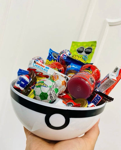 Pokemon Pokeball Dulcero Birthday Party Candy Favor 10 Pokeballs
