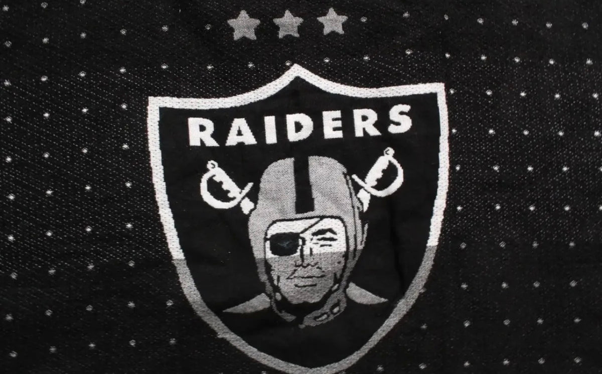 Las Vegas Raiders Jorongo Sarape Poncho Artesanal Winter Hoodie