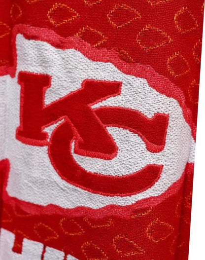 Kansas City Chiefs Jorongo Sarape Poncho Artesanal Winter