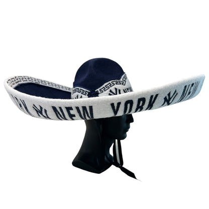 New York Yankees Baseball Mexican Charro Hat Sombrero Mariachi Adult One Size NY