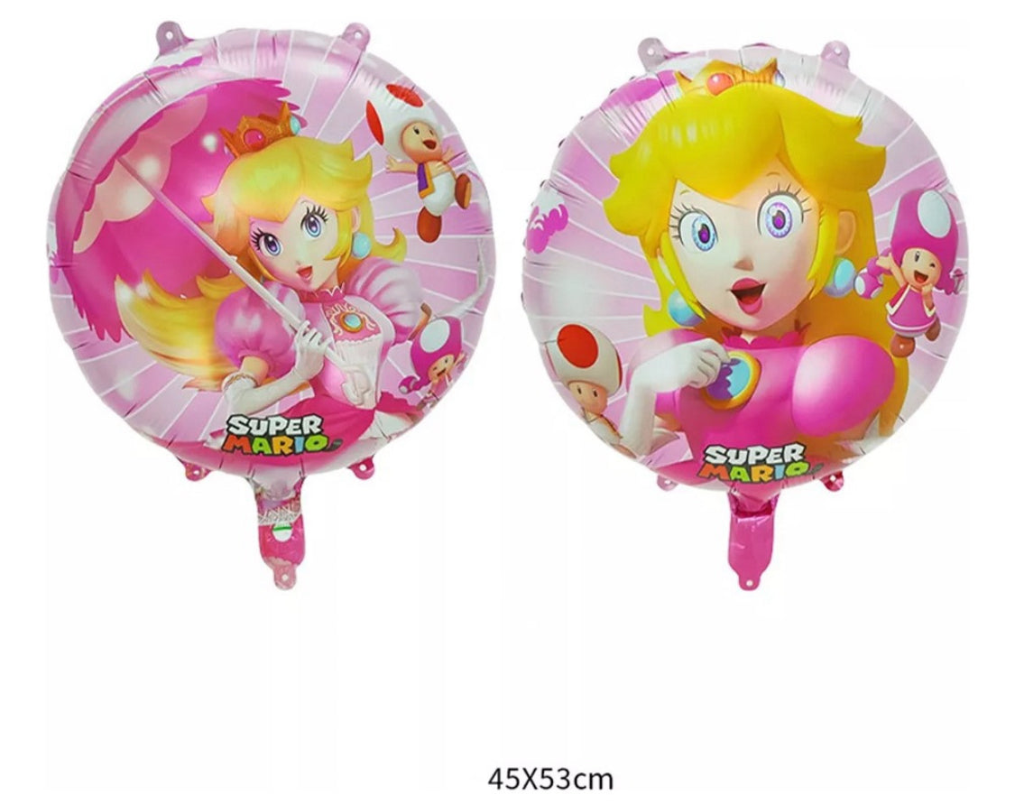 10 Pcs. Balloons Globos Kit de Fiesta Cumpleaños Birthday Party Video Game Girl