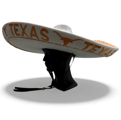 Texas Longhorns Austin UT Mexican Charro Hat Sombrero Mariachi Adult Unisex One Size