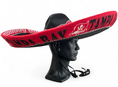 Tampa Bay Buccaneers Mexican Charro Hat Sombrero Mariachi Adult One Size