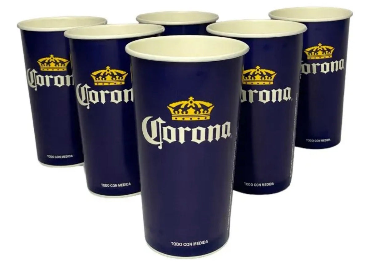Disposable Corona cups 1300ml Beer or Micheladas 100Pcs
