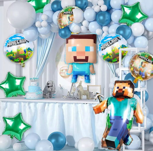 10 Pcs. Balloons Globos de Video Juegos Fiesta Cumpleaños Birthday Party